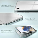 USP Samsung Galaxy Tab A11+ / Tab A9+ (11') Case Clear - Slim Design, ShockProof, Camera Protection, Perfect-Fit, Tough & Durable,5 Years Warranty
