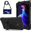 USP Rugged Samsung Galaxy Tab Active5/Tab Active3 (8') Case Black - Built-in-Kickstand, Hand & Shoulder Strap, DropProof,5 Years Warranty