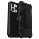 OtterBox Defender Apple iPhone 14 Pro Case Black - (77-88379), DROP+ 4X Military Standard, Multi-Layer, Included Holster, Rugged, 7 Years Warranty