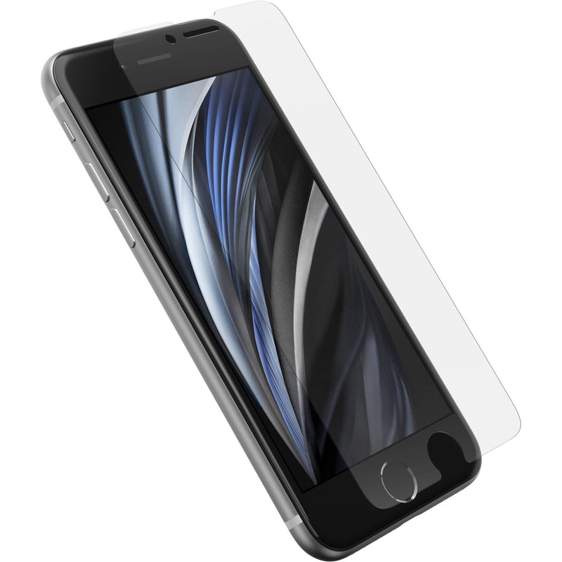 OtterBox Trusted Glass Apple iPhone SE (3rd & 2nd Gen) and iPhone 8/7 Screen Protector Clear - (77-65053), 2x Anti-Scratch, 2 Years Warranty