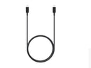 Samsung 100W USB-C to USB-C (2.0) Cable (1.8M) - Black(EP-DX510JBEGWW),5A/100W, Versatile Compatibility, 6 Months Warranty
