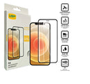 USP Apple iPhone 12 Pro / iPhone 12 (6.1') Armor Glass Full Cover Screen Protector - Impact-Resistant, Smooth Edges, 5 Years Warranty