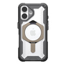 UAG Plasma XTE MagSafe Apple iPhone 16 (6.1') Rugged Case - Ash/Titanium (114476113136),20ft. Drop Protection (4.8M),Enhanced Corners, 1 Year Warranty