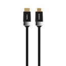 Belkin Advanced Series High Speed w/Ethernet HDMI Cable 4K/Ultra HD Compatible (5M) - Black(AV10050BT5M), 18Gbps Bandwidth, 2 Years Warranty