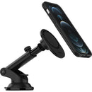 OtterBox Car Dash & Windshield Mount for MagSafe Black-(78-80446),Adjustable Mount,Strong Magnetic Alignment,Holds phone Securely, 2 Years Warranty