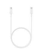 Samsung 60W USB-C to USB-C (2.0) Cable (1M) - White(EP-DA705BWEGWW), Versatile Compatibility, 6 Months Warrranty