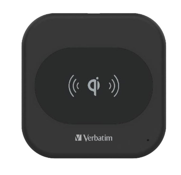 Verbatim Wireless Charger 15W - Black  (LS)