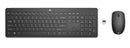 HP 230 USB Wireless Keyboard & Mouse Combo 2.4GHz 12 function keys Chiclet Comfortable Low Noise 1600DPI Mouse Light Weight Long Battery Life ~1Y4D0UT