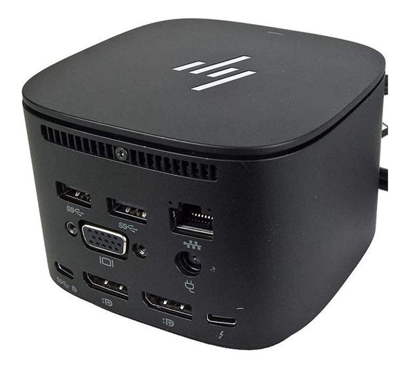 HP Dock G4 Thunderbolt 4 Docking Station - 260W Power Delivery 4xDisplays 2xDP 1xHDMI 4xUSB-A 2xUSB-C 1xTB4 2.5GbE RJ45 for HP Workstation