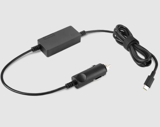 LENOVO Mobile USB-C 65W Car Charger Black Auto (40AK0065WW)