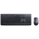 LENOVO Professional Wireless Keyboard & Mouse Combo Stylish Full-Size Slim 3-Zone with Number Pad Quier Premium Ergonomic (US English)