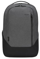 Targus 15.6' 20L Cypress EcoSmart Large Backpack Laptop Notebook Tablet - Up to 15.6', Made with 26 Recycled Water Bottles Grey