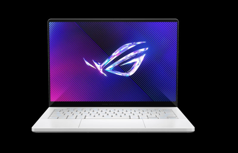 ASUS ROG Zephyrus G14 - 14.0 WQXGA+ 120Hz OLED (Nebula) R9-8945HS RTX4050  LPDDR5X 16GB 512GB G4 WHITE  WIN11 HOME 1Y
