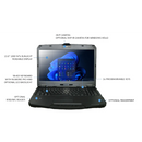 DURABOOK S15, 15' FHD, Intel® Core™ i5-1235U, Windows 11, 16GB RAM, 512GB PCIe SSD,Wi-Fi 6E, Bluetooth v5.3, 2MP Front Camera, 3 year Warranty