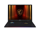 MSI Raider Series Gaming Notebook 18' UHD Intel® Core Ultra 9 285HX DDR5 32GB*2 2TGen5*1 + 2TGen4*1 Windows11 Pro Nvidia RTX 5090 GDDR7 24GB
