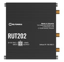 Teltonika RUT202 Dual Sim Industrial LTE Cat 4 Router, Automatic Failover, Dual Ethernet Ports and LTE + Wi-Fi Support, PSU included