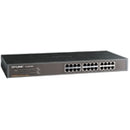 (E)(CH)TP-Link TL-SF1024 24-Port 10/100Mbps Rackmount Unmanaged Switch energy-efficient Supports MAC 19-inch rack-mountable steel case 4.8 Gbps Switch