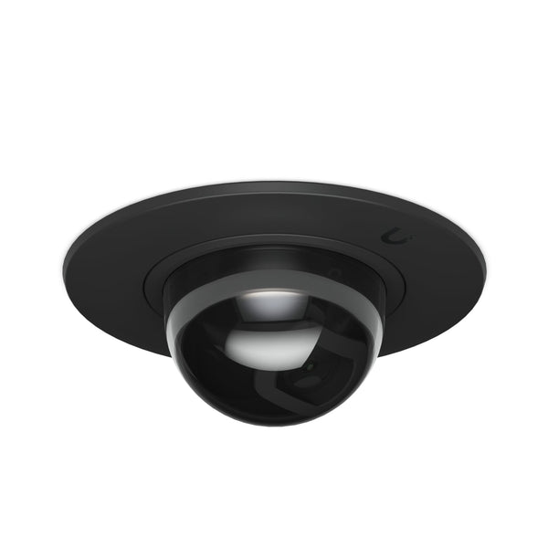 Ubiquiti G5 Dome Camera Ultra Flush Mount,Black,Accessory For Recessed Instal Into A Wall/Ceiling With Smoked Bubble Enhanced Discretion