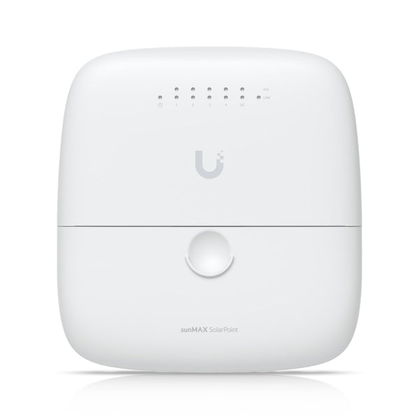 Ubiquiti sunMAX SolarPoint, SM-SP-40, Remotely Managed MPPT 24V 7A Solar Site Charging Appliance, Integrated Four-port, 24V PoE 10/100 Mbps