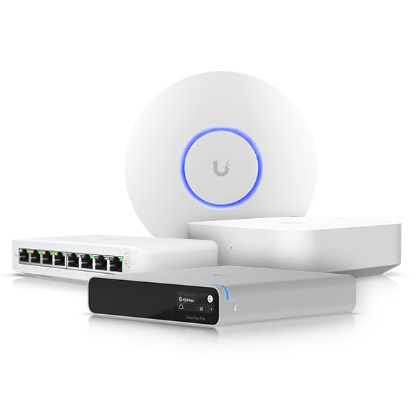 Ubiquiti SOHO Bundle - 1x UCK-G2-PLUS,1x UXG-LITE,1xUSW-LITE-8-POE,1x U6+ - Comprehensive Solution For Small/Home Office Network, *Alternative to UDR*