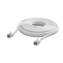 Ubiquiti UniFi Premium Patch Cable Outdoor, 12M, White, Ultra-thin, Rugged, Shielded Patch, Designed &Optimized, For 10 GbE Networking
