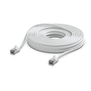 Ubiquiti UniFi Premium Patch Cable Outdoor, 15M, White, Ultra-thin, Rugged, Shielded Patch, Designed &Optimized, For 10 GbE Networking