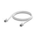 Ubiquiti UniFi Premium Patch Cable Outdoor, 3M, White, Ultra-thin, Rugged, Shielded Patch, Designed &Optimized, For 10 GbE Networking,