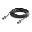 Ubiquiti UniFi Premium Patch Cable Outdoor, 8M,Black,Ultra-Thin, Rugged, Shielded Patch, Optimized, Perform Harshest Environments ,10 GbE Networking.