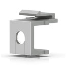 Ubiquiti Keystone Blank Insert Pass-Through, 12-Pack,Cover Unused Ports On Blank Keystone Patch Panel, Clean& Aesthetic Appearance