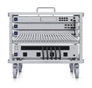 Ubiquiti Toolless Mini Rack, 6U-sized Device Rack with 24-port Blank Patch Panel, Can Assembled Without Tools, Lockable Casters
