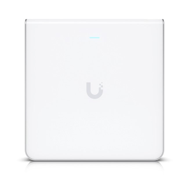 Ubiquiti UniFi Wi-Fi 6 Enterprise Sleek, Wall-mounted WiFi 6E Access Point, Integrated Four-port Switch, For High-density Office Network,2Yr Warr