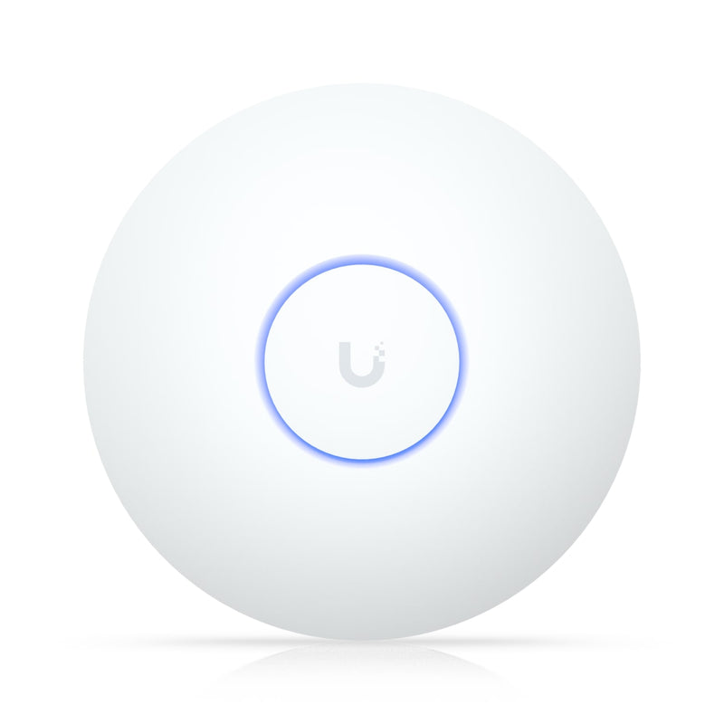 Ubiquiti U7 Long-Range, Compact, Ceiling-mount WiFi 7 AP, 5 Spatial Streams, Extended Signal Range, Cover Up to160m², 300+ Devices, Uplink 2.5GbE
