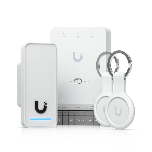 Ubiquiti G3 Starter Kit, For UniFi Access, Designed To Manage Single Door With One Reader,Spports Seamless Setup &Apple Touch Pass