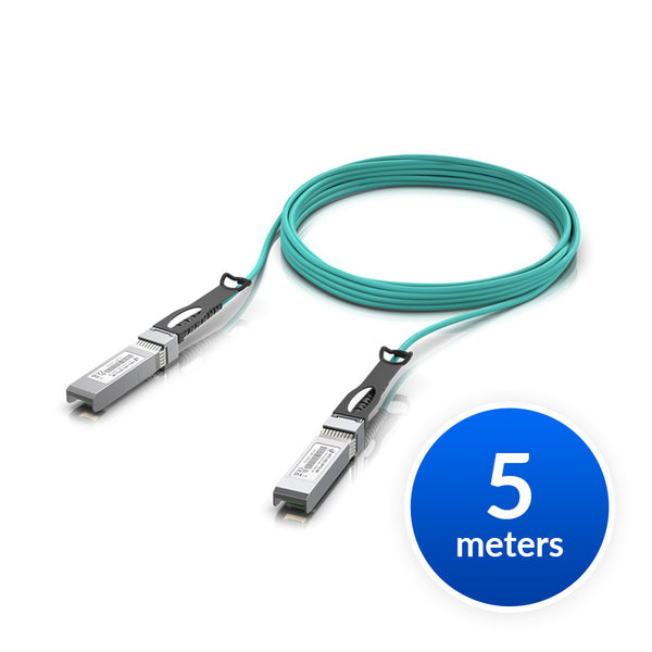 Ubiquiti 10 Gbps Long-Range DAC, 5m Length, Long-range SFP+ Direct Attach Cable w 10 Gbps Maximum Throughput Rate, 2Yr Warr