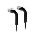 Ubiquiti UniFi Patch Cable, Length 0.3m, Black, Ultra-Thin Patch Cable With GbE Support And Flexible, Bendable Boots Enhanced Installation Versatility