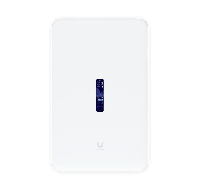 Ubiquiti UniFi Dream Wall, Wall-mountable UniFi Cloud Gateway, Built-in WiFi 6 Access Point, PoE Switching, UniFi OS Console, 3.5+ Gbps, 2Yr Warr