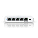 Ubiquiti Flex Mini 2.5G, (4) 2.5 GbE Ports, (1) 2.5 GbE PoE Input Port for Power,