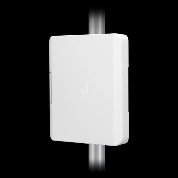 Ubiquiti UniFi Switch Flex Utility Outdoor Weatherproof Enclosure for Switch Flex, Max PoE 46Wï¼Œ 2Yr Warr