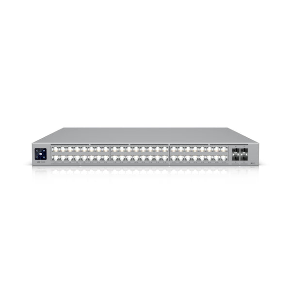 Ubiquiti Pro XG 48, Professional-grade, 48-port Layer 3 Etherlighting Switch, (32) 10 GbE, (16) 2.5 GbE, (4) 25G SFP28 Ports, DC Power Backup Ready
