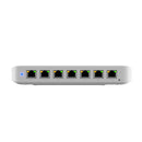 Ubiquiti Ultra 210W, Compact 8-port Layer 2 GbE PoE Switch Versatile Mounting Option,7 GbE PoE+ Output& 1 GbE port, Includes PSU,