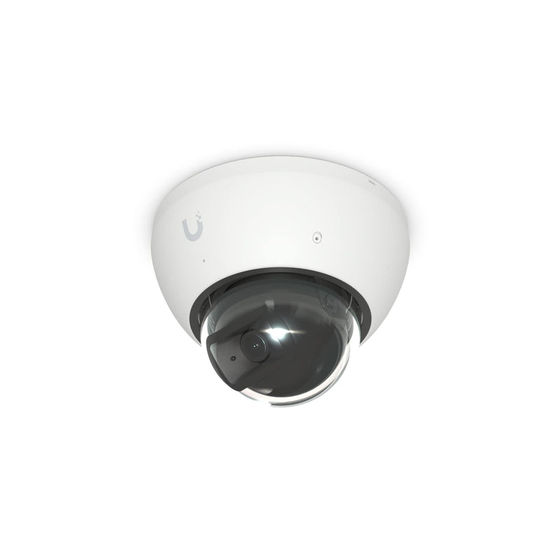 Ubiquiti AI Dome, White, All-weather, Vandal-proof 4K PoE Dome Camera,Enhanced AI Capabilities & Long-range IR Night Vision,