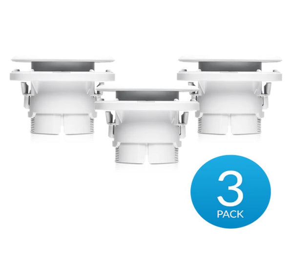 Ubiquiti UVC-G3-FLEX Camera Ceiling Mount Accessory, 3-pack, Compatible with G3 Flex &  G5 Flex , Incl 2Yr Warr