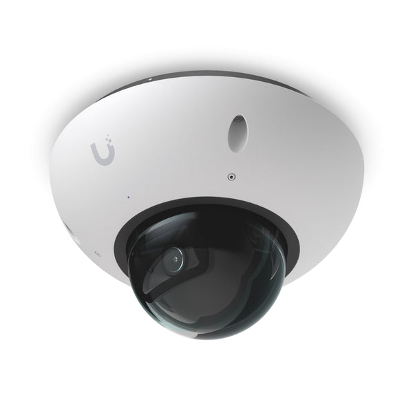Ubiquiti G6 Dome,White,All-weather,Vandal-proof 4K PoE Camera,1/1.8 8MP Image Sensor,Multi-TOPS AI Engine,Long-range IR Night Visio,Deal Reg Available
