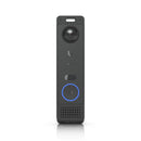 Ubiquiti G6 Entry, All-Weather, PoE+ Doorbell, Enhanced AI Detections, Two-Way Audio, Secondary Package Camera, Integrated Access Reader Capabilities.