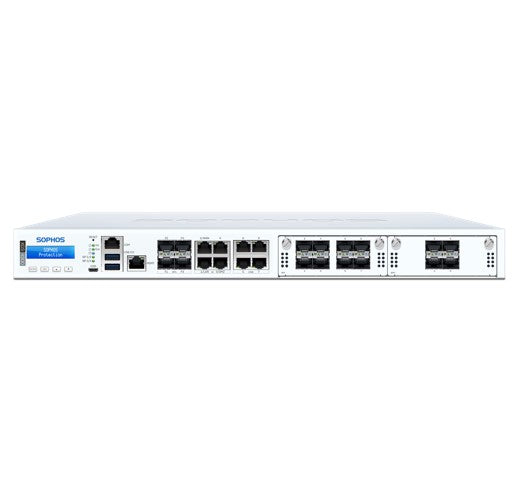 Sophos XGS 4300 Security Firewall Appliance, Rack 1U, FW 75G, TP 25.2G, VPN 62.5G, 4x1GbE, 4x2.5GbE, 4x10Gb SFP+.