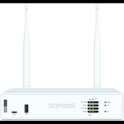 Sophos XGS 88w Security Firewall Appliance, Desktop, Wi-Fi 6, FW 9.9G, TP 2.0G, VPN 6.0G, 4x2.5GbE.