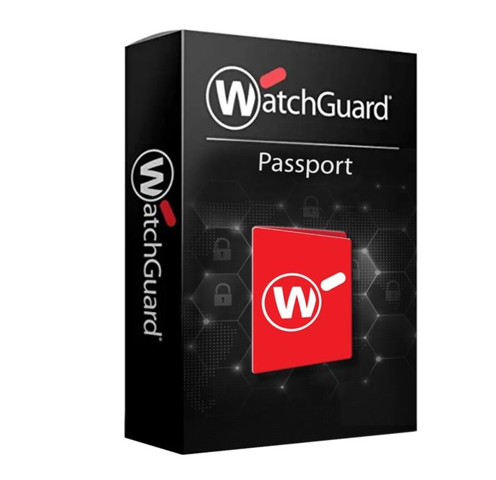 WatchGuard Passport (EPDR + AuthPoint + DNSWatchGO) - 1 Year - 51 to 100 Users - License Per User
