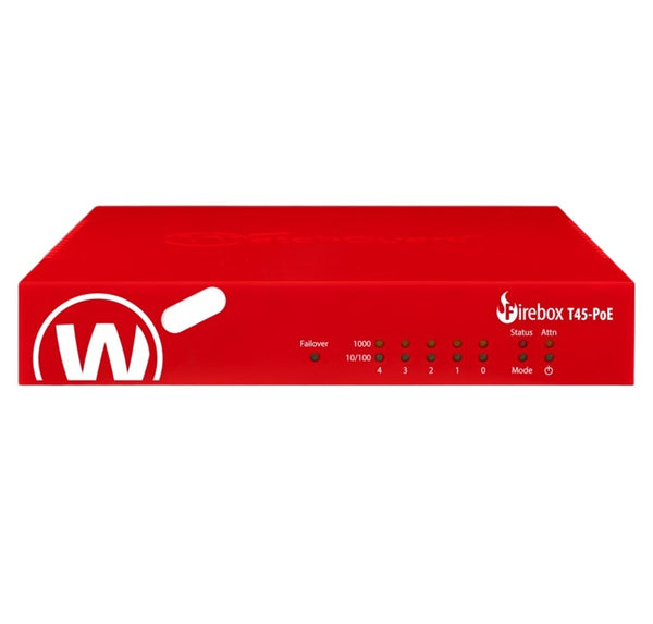 Trade Up to WatchGuard Firebox T45-PoE with 3-yr Basic Security Suite (AU)