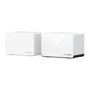(E)Mercusys Halo H85X(2-pack) AX3000 Whole Home Mesh Wi-Fi 6 System, 574 Mbps at 2.4 GHz, 2402 Mbps at 5 GHz