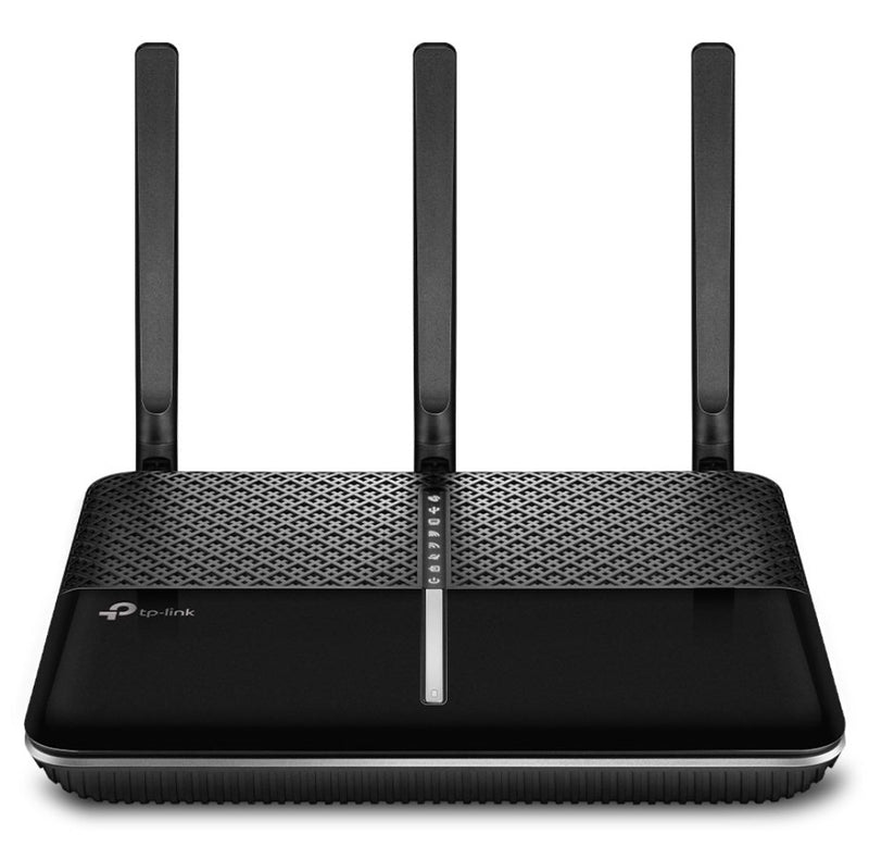 TP-Link Archer VR2100v AC2100 Wireless MU-MIMO VDSL/ADSL Telephony Modem Router VDSL2 With VoIP, Profile 35b Up To 1733Mbps, MU-M